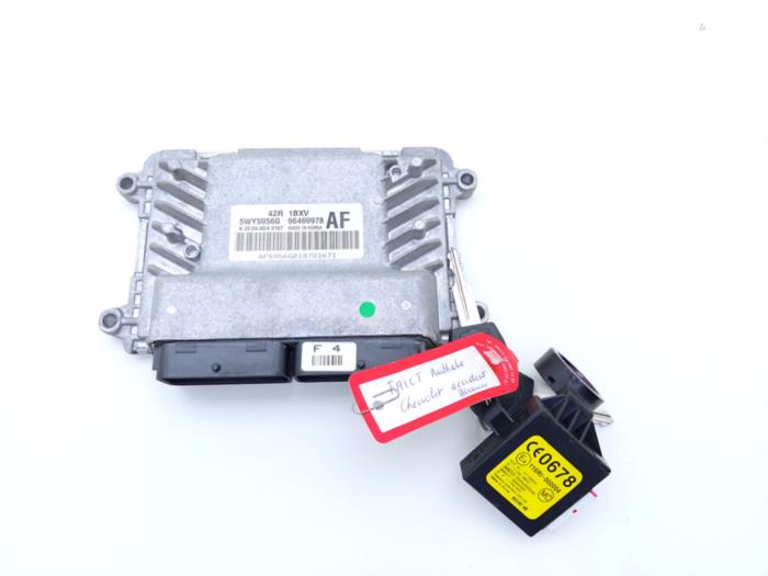 Used Engine management computer Chevrolet Aveo (250) 1.2 16V Price € 70,00 Margin scheme offered by Automaterialen Ronald Morien B.V.