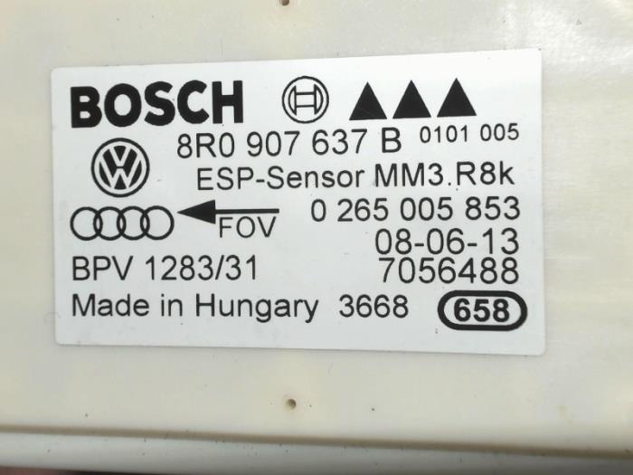 Czujnik podwójny ESP z Audi A4 Avant (B8) 1.8 TFSI 16V 2013