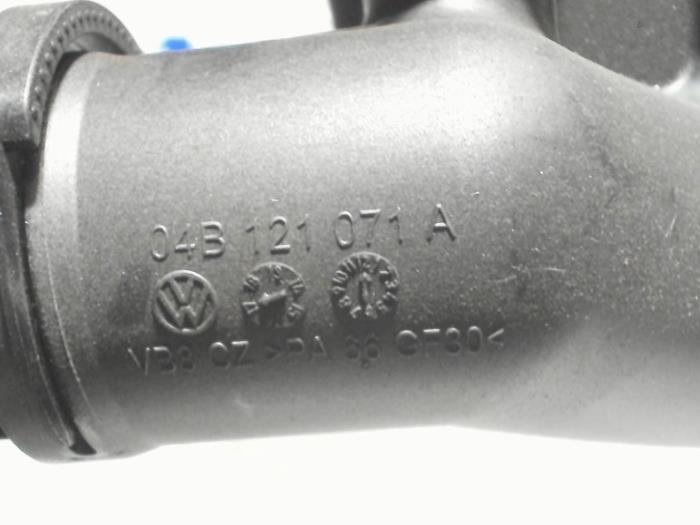 Thermostat housing Volkswagen Polo V 1.4 TDI 04B121071A
