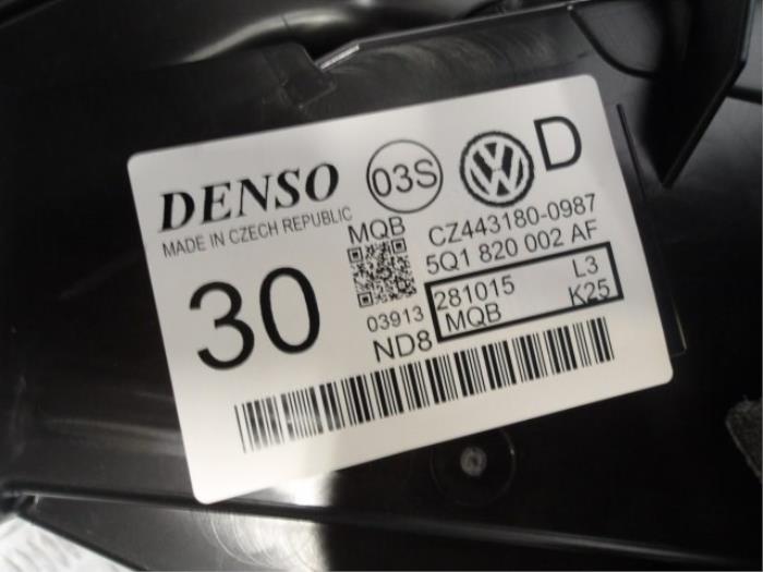 Bloc chauffage d'un Volkswagen Golf VII (AUA) 1.6 TDI BlueMotion 16V 2016