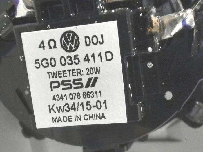 Protection montant A droit d'un Volkswagen Golf VII (AUA) 1.6 TDI BlueMotion 16V 2016