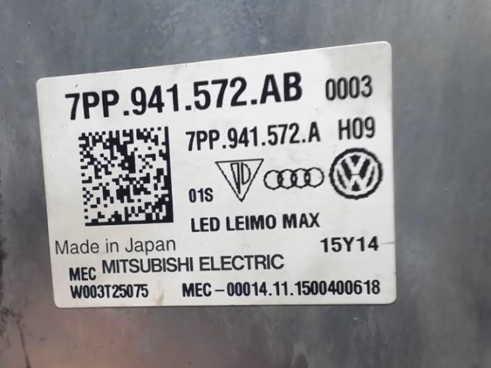 Ordinateur éclairage d'un Audi A4 Avant (B9) 2.0 TDI 16V Quattro 2016
