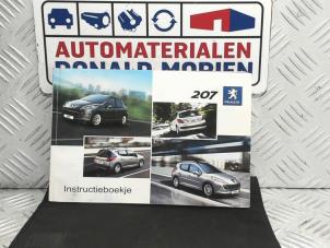 Used Instruction Booklet Peugeot 207 SW (WE/WU) 1.6 16V Price € 15,00 Margin scheme offered by Automaterialen Ronald Morien B.V.