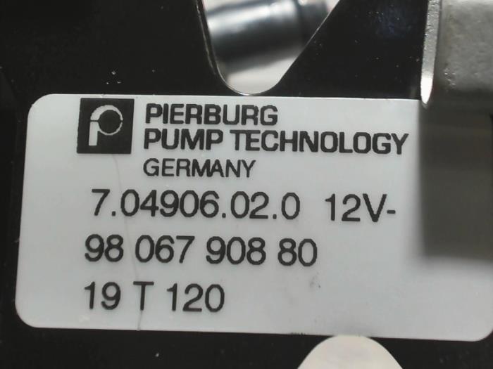 Dodatkowa pompa wodna z Peugeot 508 SW (F4/FC/FJ/FR) 1.6 16V GT PureTech 225 2020
