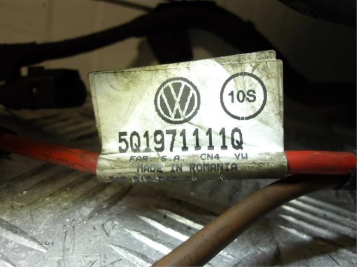 Wiring harness from a Volkswagen Golf VII (AUA) 1.4 TSI 16V 2013