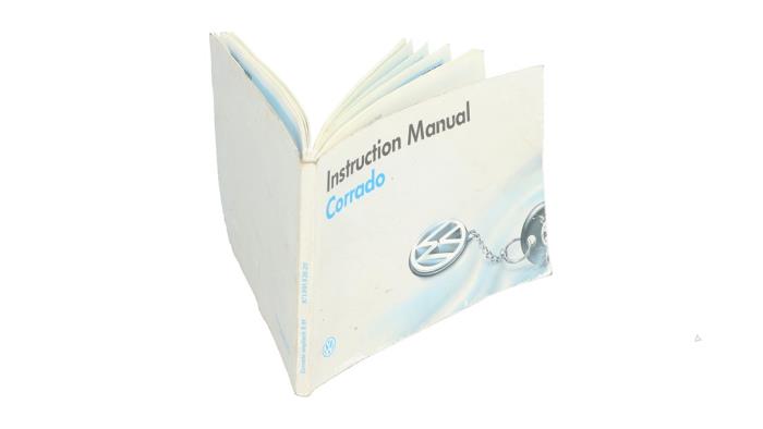 Używane Instrukcja Volkswagen Corrado 1.8 G60 Cena € 25,00 Procedura marży oferowane przez Automaterialen Ronald Morien B.V.