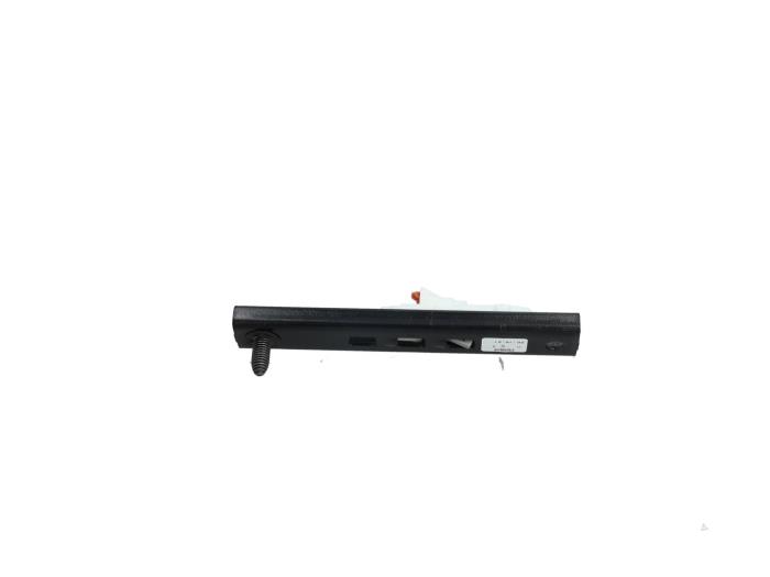 Seatbelt adjustment rail