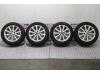 Set of wheels + tyres from a Ford Focus 3 Wagon, 2010 / 2020 1.6 TDCi, Combi/o, Diesel, 1.560cc, 85kW (116pk), FWD, T1DB, 2011-04 / 2018-05 2015