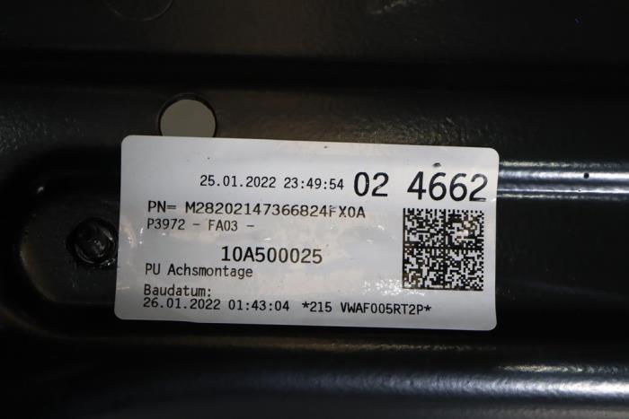 Unterrahmen van een Volkswagen ID.3 (E11/E12) Pro S 77 kWh 2022