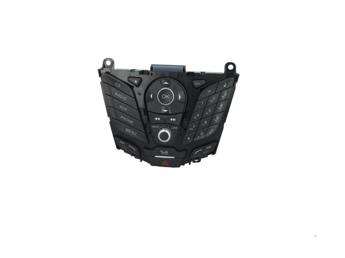 Używane Panel obslugi radia Ford Fiesta 6 (JA8) 1.0 SCI 12V 80 Cena € 25,00 Procedura marży oferowane przez Automaterialen Ronald Morien B.V.