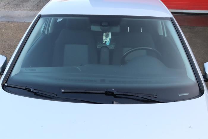 Frontscreen from a Volkswagen Polo V (6R) 1.2 TDI 12V BlueMotion 2010