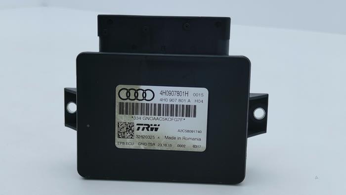 Używane Modul hamulca postojowego Audi S8 (D4) 4.0 Plus V8 TFSI 32V Cena € 30,25 Z VAT oferowane przez Automaterialen Ronald Morien B.V.