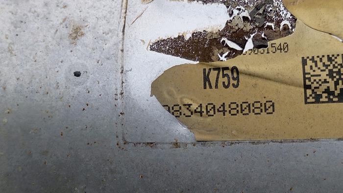 Katalysator van een Opel Corsa F (UB/UH/UP) 1.2 12V 75 2020