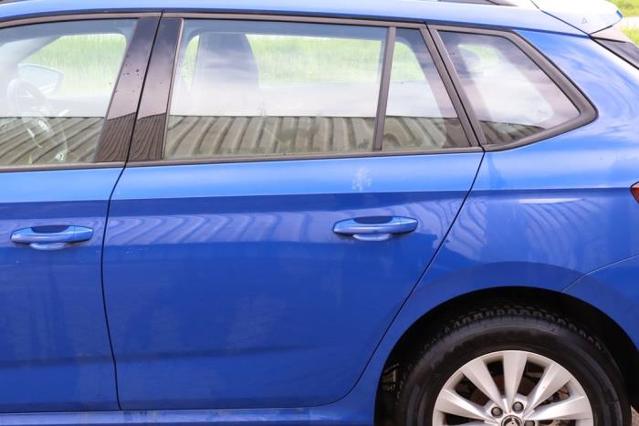 Porte Arrière Gauche Pour Skoda Kamiq (NW4) 1.5 TSI 150ch (07.2019+) - Occasion, Référence 658833051B