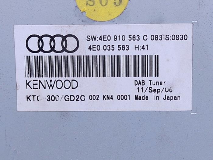 Modul DAB z Audi A6 Avant (C6) 4.2 V8 40V FSI Quattro 2006
