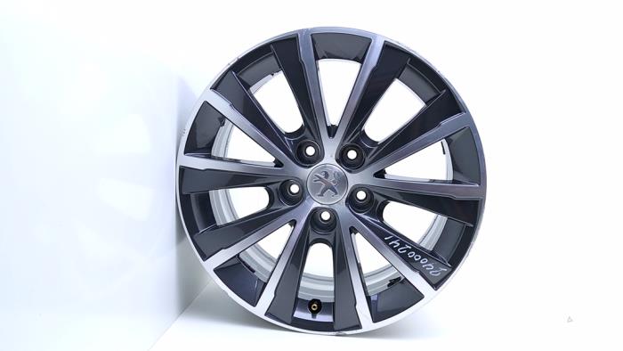 Używane Obrecz Peugeot 308 SW (L4/L9/LC/LJ/LR) 1.2 12V e-THP PureTech 110 Cena € 79,00 Procedura marży oferowane przez Automaterialen Ronald Morien B.V.