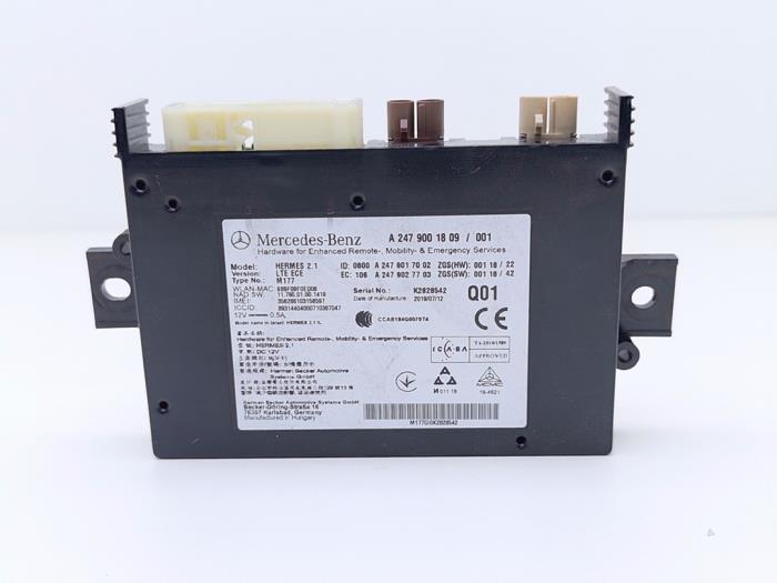 Usagé Module Bluetooth Mercedes A Limousine (177.1) 1.5 A-180d Prix € 49,00 Règlement à la marge proposé par Automaterialen Ronald Morien B.V.