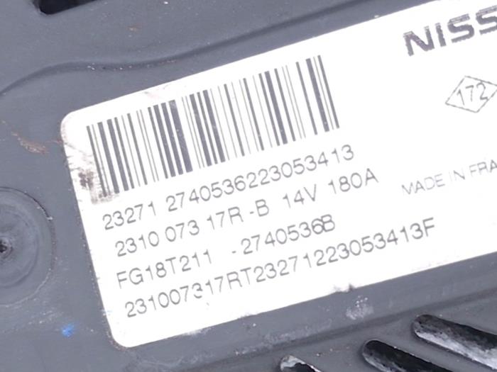 Dynamo d'un Renault Master III (EV/HV/UV/VA/VB/VD/VF/VG/VJ) 2.3 dCi 165 16V RWD 2024