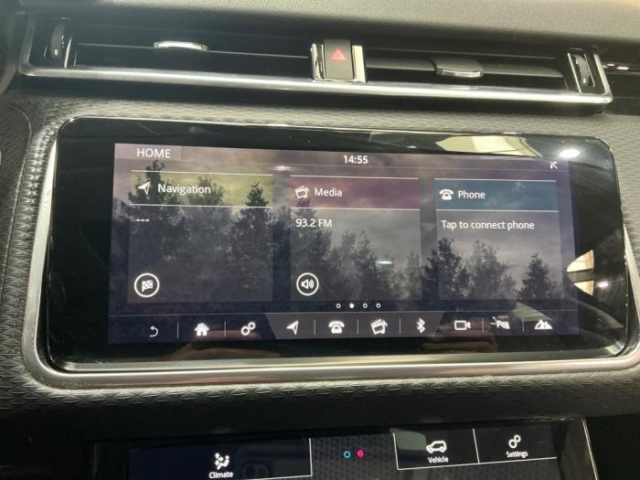 Anzeige Innen van een Land Rover Range Rover Velar (LY) 3.0 D300 AWD 2017