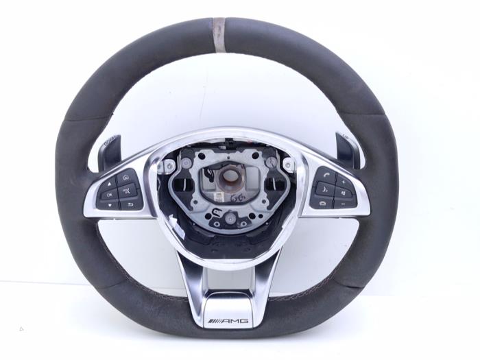 Używane Kierownica Mercedes C-Klasse AMG (W205) C-63 S,Edition 1 AMG 4.0 V8 Biturbo Cena € 595,00 Procedura marży oferowane przez Automaterialen Ronald Morien B.V.