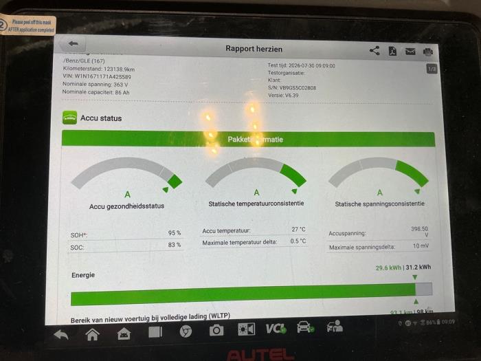 Używane Akumulator (Hybryda) Mercedes GLE (V167) 350de 2.0 Turbo 16V 4-Matic Cena € 5.995,01 Z VAT oferowane przez Automaterialen Ronald Morien B.V.