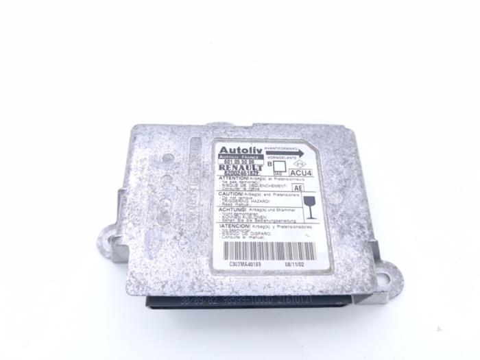 Gebrauchte Airbag Modul Renault Megane II (BM/CM) 1.4 16V 98 Preis € 40,00 Margenregelung angeboten von Automaterialen Ronald Morien B.V.