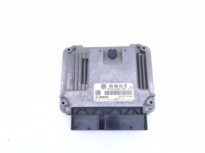 Used Engine management computer Seat Leon (1P1) 1.9 TDI 105 Price € 125,00 Margin scheme offered by Automaterialen Ronald Morien B.V.