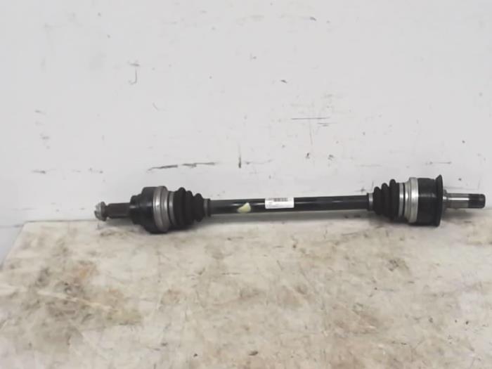 Drive shaft, rear left from a BMW 1 serie (F21) 116i 1.6 16V 2015