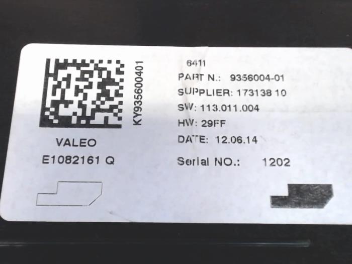 Steuergerät Kühlung van een BMW 3 serie (F30) 320i 2.0 16V 2015