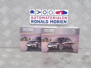 Used Instruction Booklet Opel Insignia 1.8 16V Ecotec Price € 25,00 Margin scheme offered by Automaterialen Ronald Morien B.V.