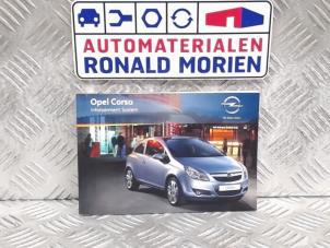 Used Instruction Booklet Opel Corsa D 1.2 16V Price € 25,00 Margin scheme offered by Automaterialen Ronald Morien B.V.
