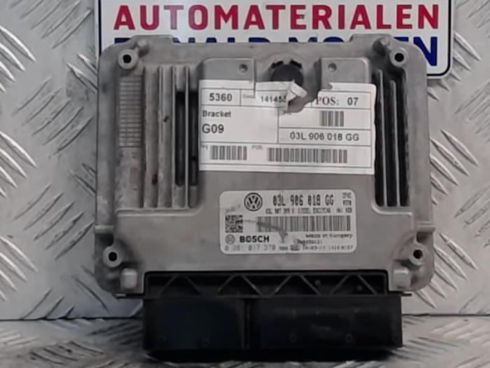 Used Engine management computer Volkswagen Scirocco (137/13AD) 2.0 TDI 16V Price € 395,00 Margin scheme offered by Automaterialen Ronald Morien B.V.