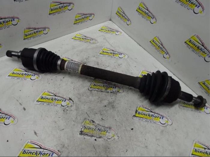 Front drive shaft, left from a Citroën C4 Grand Picasso (3A) 1.6 16V THP 155 2014