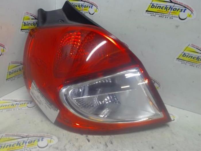 Taillight, left from a Renault Clio III (BR/CR) 1.5 dCi FAP 2011