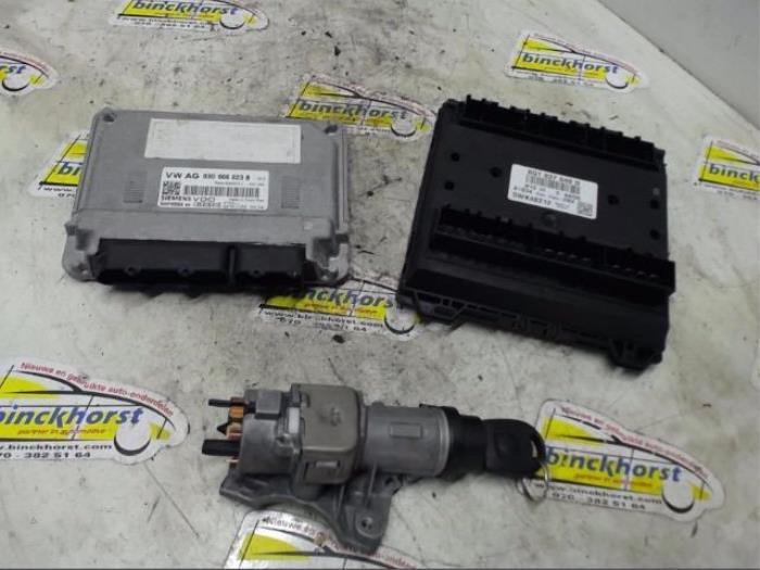 Ignition lock + computer Volkswagen Fox (5Z), 2005 / 2021 1.2, Hatchback, Petrol, 1.198cc, 40kW (54pk), FWD, BMD, 2005-04 / 2011-07, 5Z (Used)