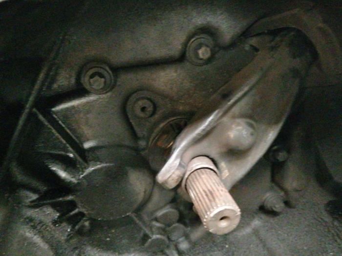Getriebe van een Renault Clio II Societe (SB) 1.9D 2000