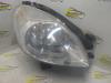Headlight, right from a Citroen Xsara Picasso (CH), 1999 / 2012 1.8 16V, MPV, Petrol, 1.749cc, 86kW (117pk), FWD, EW7J4; 6FZ, 1999-10 / 2005-12, CH6FZB; CH6FZC 2004