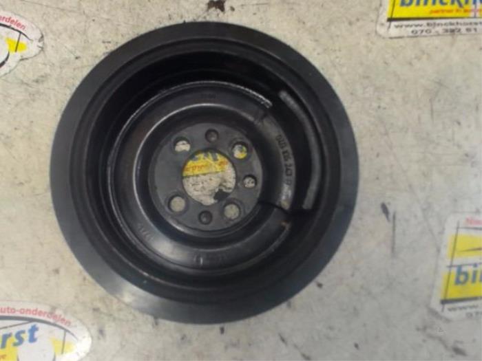Używane Kolo pasowe walu korbowego Volkswagen Polo V (6R) 1.4 TDI 12V 90 Cena € 31,50 Procedura marży oferowane przez Binckhorst BV