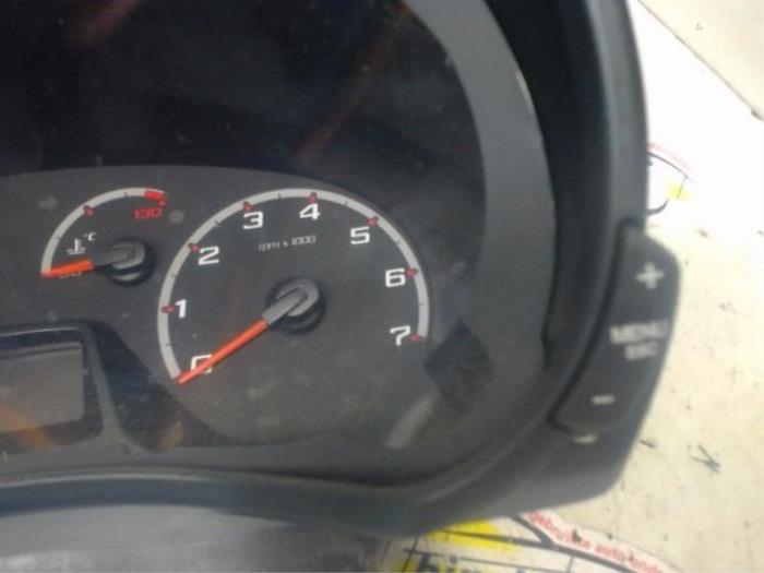 Instrument panel from a Ford Ka II 1.2 2011