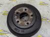 Rear brake drum from a Ford Transit Connect, 2002 / 2013 1.8 TDdi LWB Euro 3, Delivery, Diesel, 1.753cc, 55kW (75pk), FWD, BHPA; BHPB, 2002-09 / 2010-06 2005