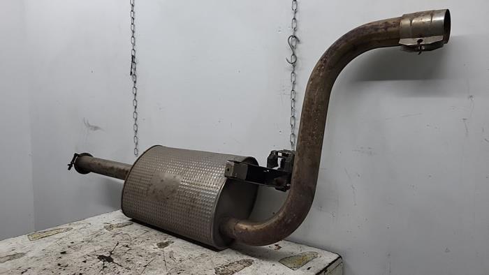 Ljuddämpare, mitten från en Renault Espace (JK) 2.2 dCi 16V 2003