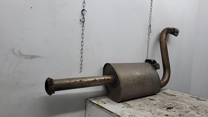 Ljuddämpare, mitten från en Renault Espace (JK) 2.2 dCi 16V 2003