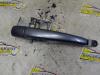Front door handle 4-door, right from a Peugeot 207/207+ (WA/WC/WM), 2006 / 2015 1.6 HDi 16V, Hatchback, Diesel, 1.560cc, 66kW (90pk), FWD, DV6ATED4; 9HX, 2006-02 / 2013-10, WA9HXC; WC9HXC 2007