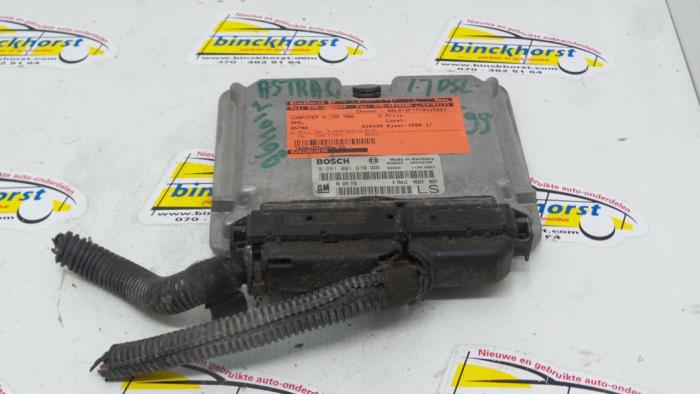 Used Engine management computer Opel Astra G (F70) 1.7 DTL Price € 52,50 Margin scheme offered by Binckhorst BV