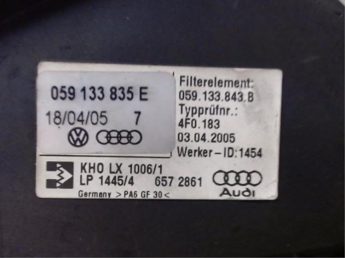 Gebrauchte Luftfiltergehäuse Audi A6 Quattro (C6) 3.0 TDI V6 24V Preis € 42,00 Margenregelung angeboten von Binckhorst BV