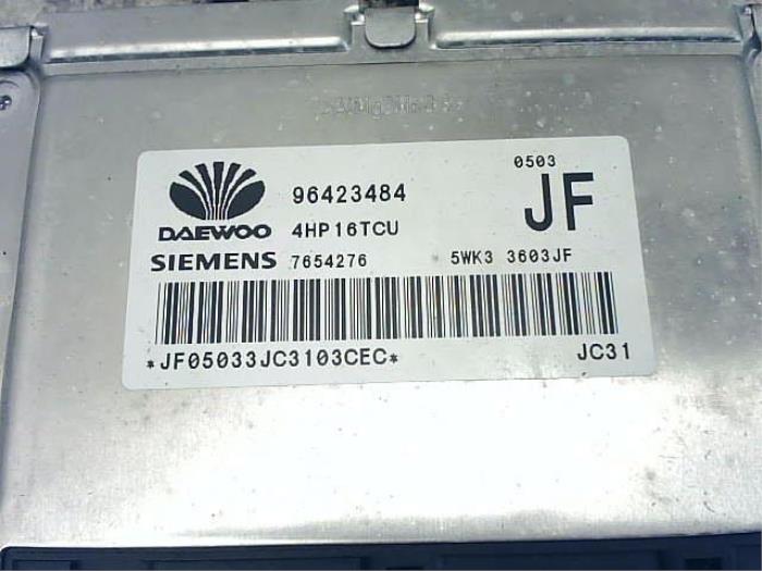 Automatic gearbox computer Chevrolet Nubira 1.8 16V - 96423484 LDA