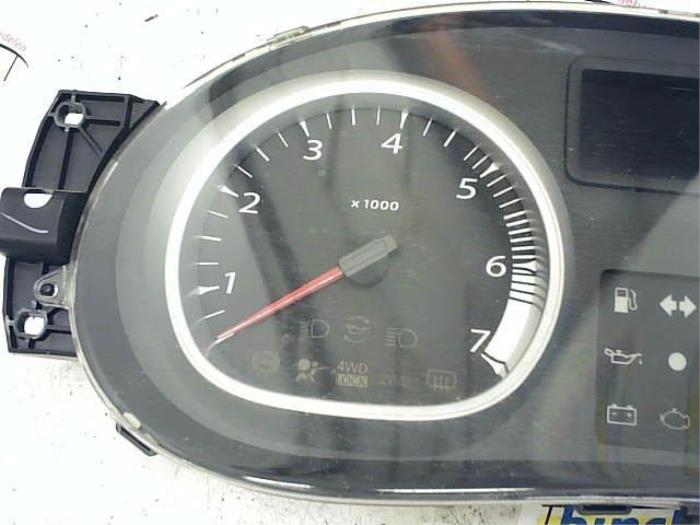 Panel de instrumentación de un Dacia Duster (HS) 1.5 dCi 2011