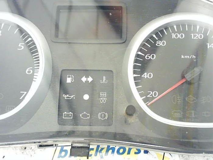 Panel de instrumentación de un Dacia Duster (HS) 1.5 dCi 2011