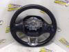 Steering wheel from a Peugeot 208 I (CA/CC/CK/CL), 2012 / 2019 1.4 16V, Hatchback, Petrol, 1.397cc, 70kW (95pk), FWD, EP3C; 8FP; 8FN, 2012-03 / 2019-12 2012