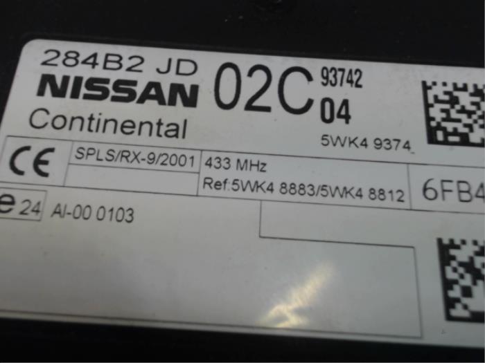 Sterownik Body Control z Nissan Qashqai (J10) 1.6 16V 2009
